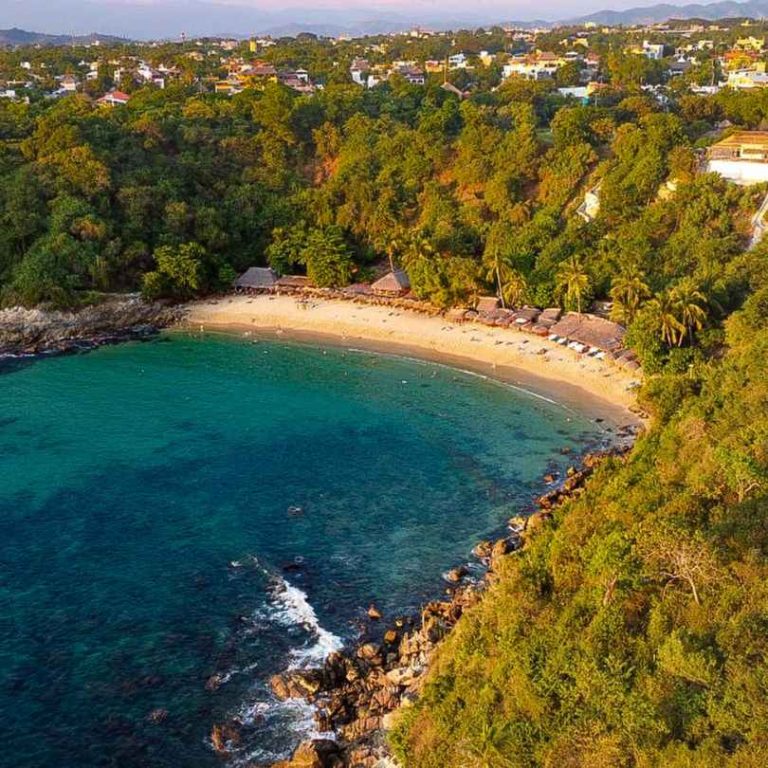Playa Zicatela en Puerto Escondido